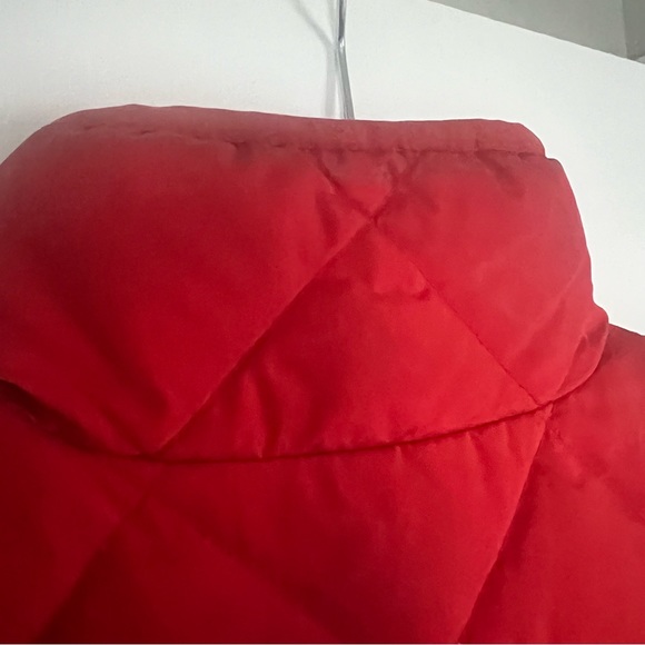 J. Crew True Red Quilter Puffer Vest Full Zip - Picture 6 of 6